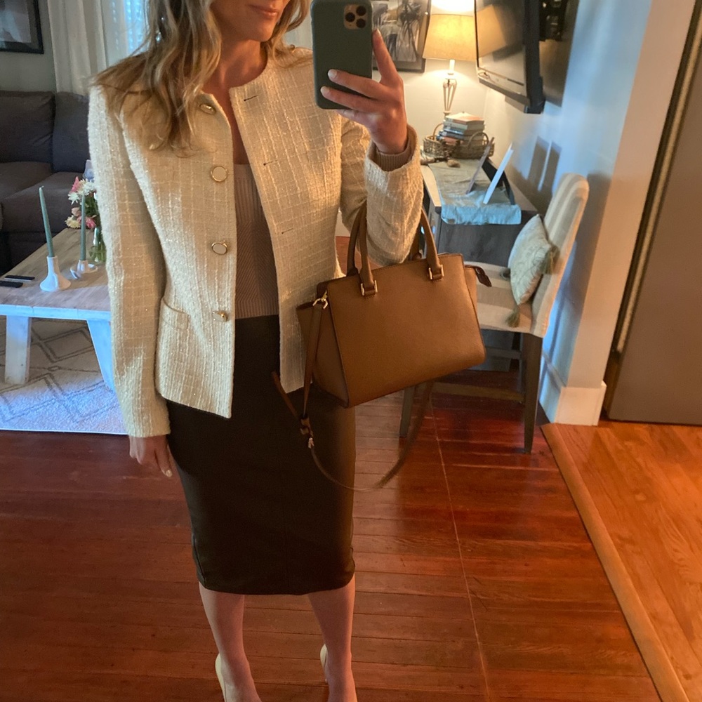 Antonio melani tweed jacket